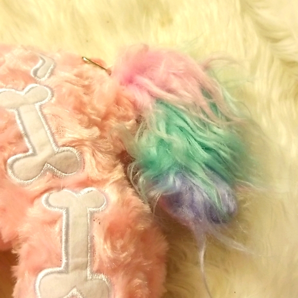🐰UNISKELTON 🐰Plush Purse (Pink & White) - Picture 12 of 14